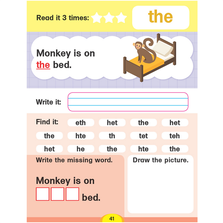 Dolch Sight Words Level 1- Simple Words and Activities for Beginner Readers