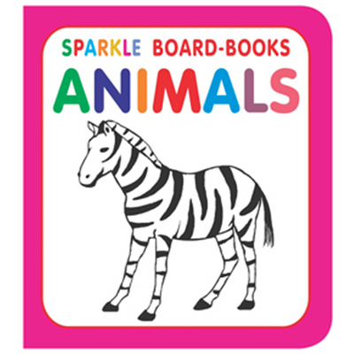 Sparkle Board Book - Animals