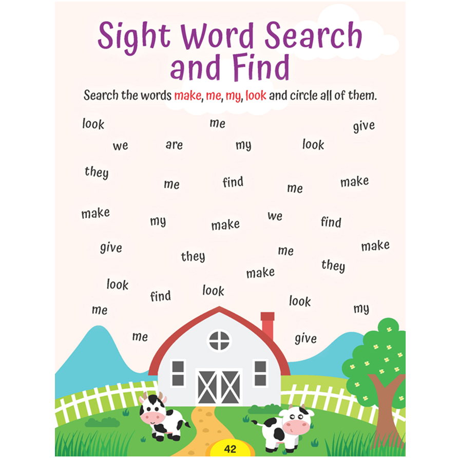 Dolch Sight Words Level 1- Simple Words and Activities for Beginner Readers