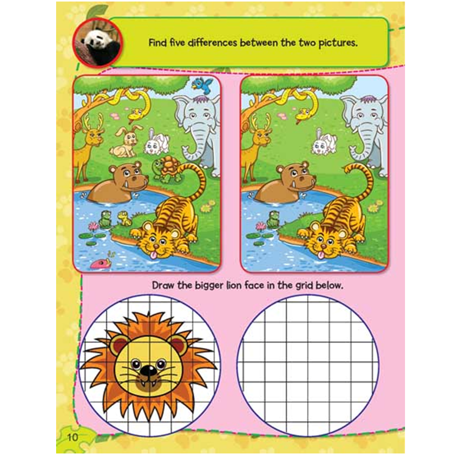 Sticker Activity Book - Jungle Animals