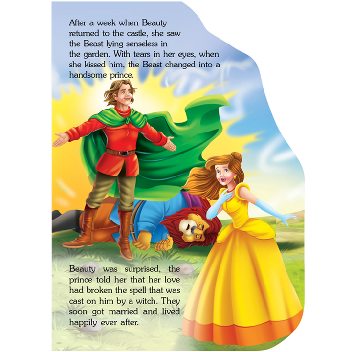 Wonderful Story Board book- Beauty & The Beast