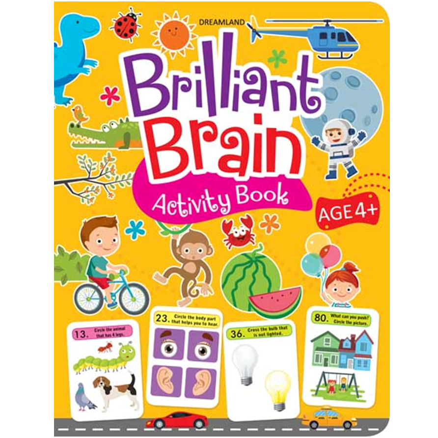 Brilliant Brain Activity Book 4+