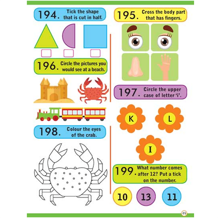 Brilliant Brain Activity Book 4+