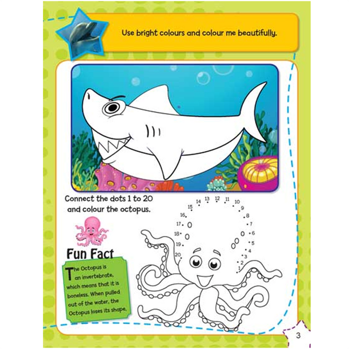 Sticker Activity Book - Under the Sea