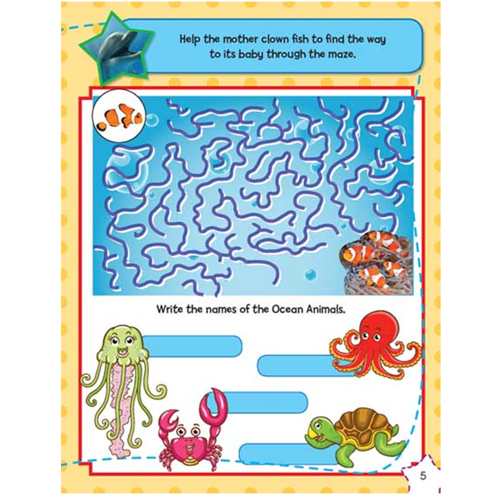 Sticker Activity Book - Under the Sea