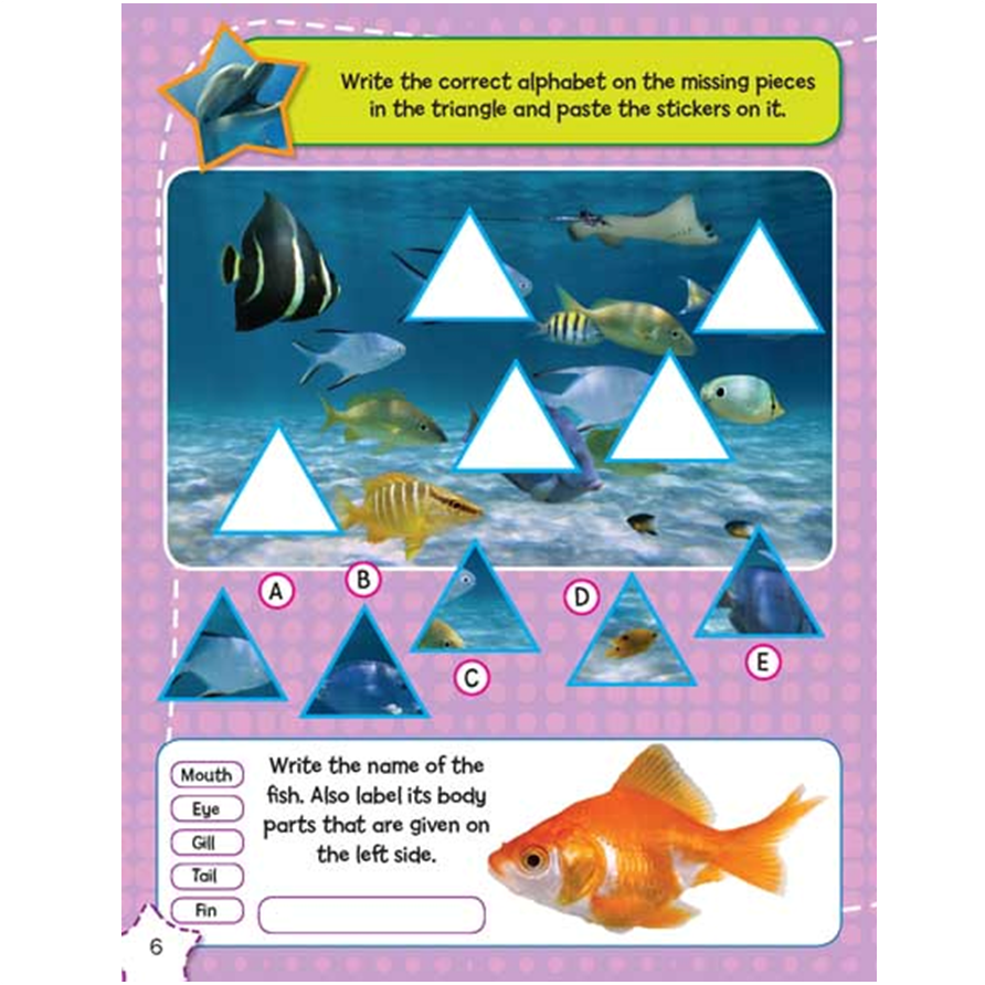 Sticker Activity Book - Under the Sea