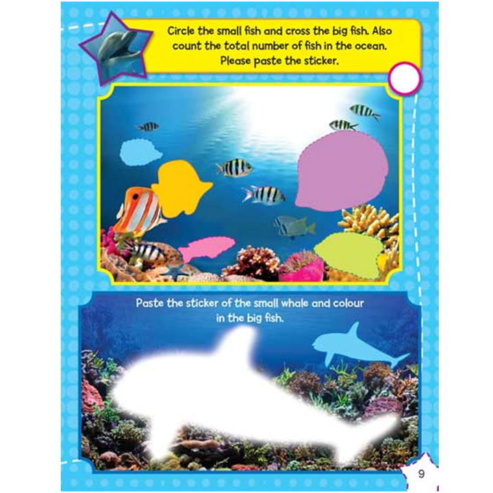 Sticker Activity Book - Under the Sea