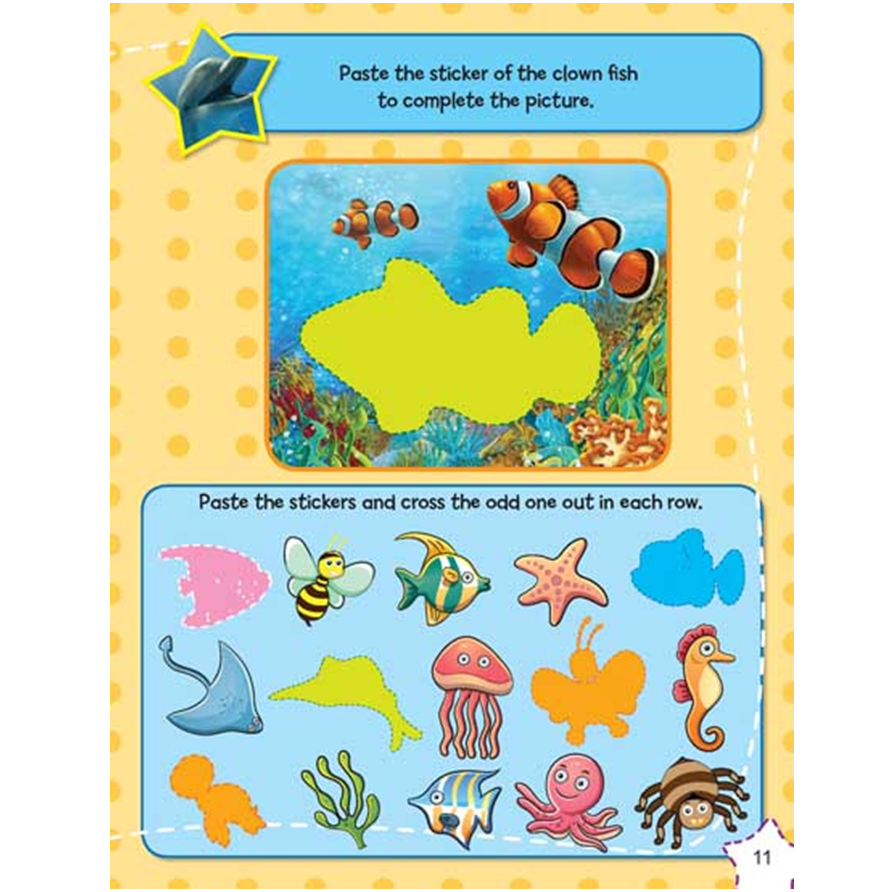 Sticker Activity Book - Under the Sea