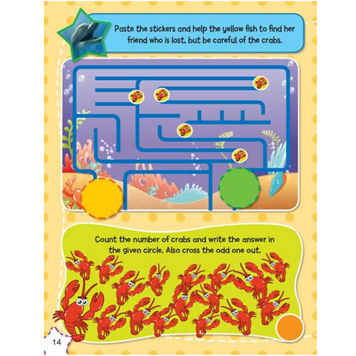 Sticker Activity Book - Under the Sea