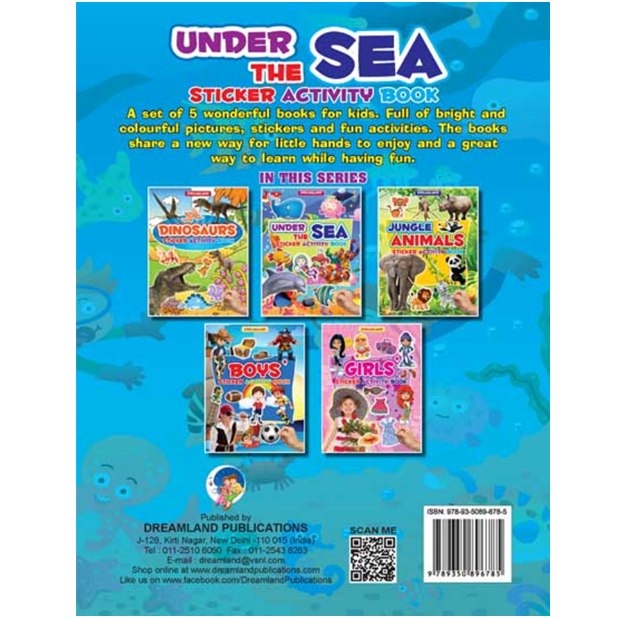 Sticker Activity Book - Under the Sea