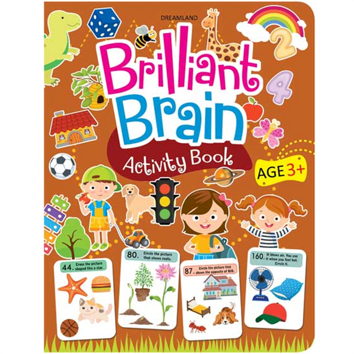 Brilliant Brain Activity Book 3+