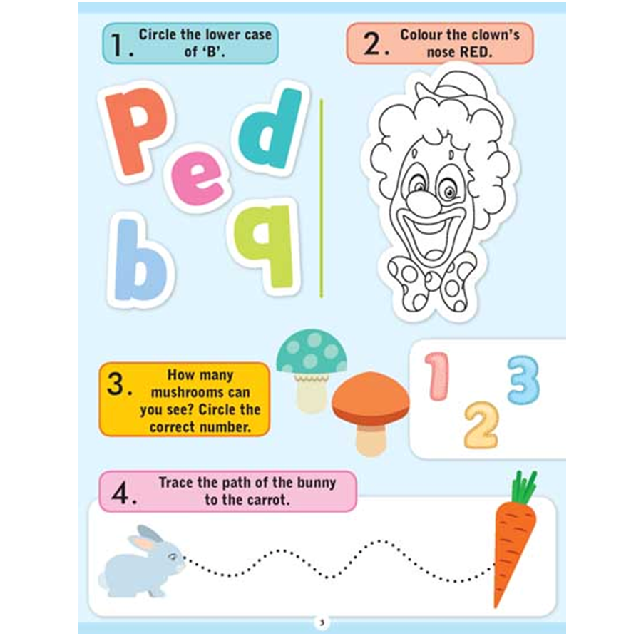 Brilliant Brain Activity Book 3+