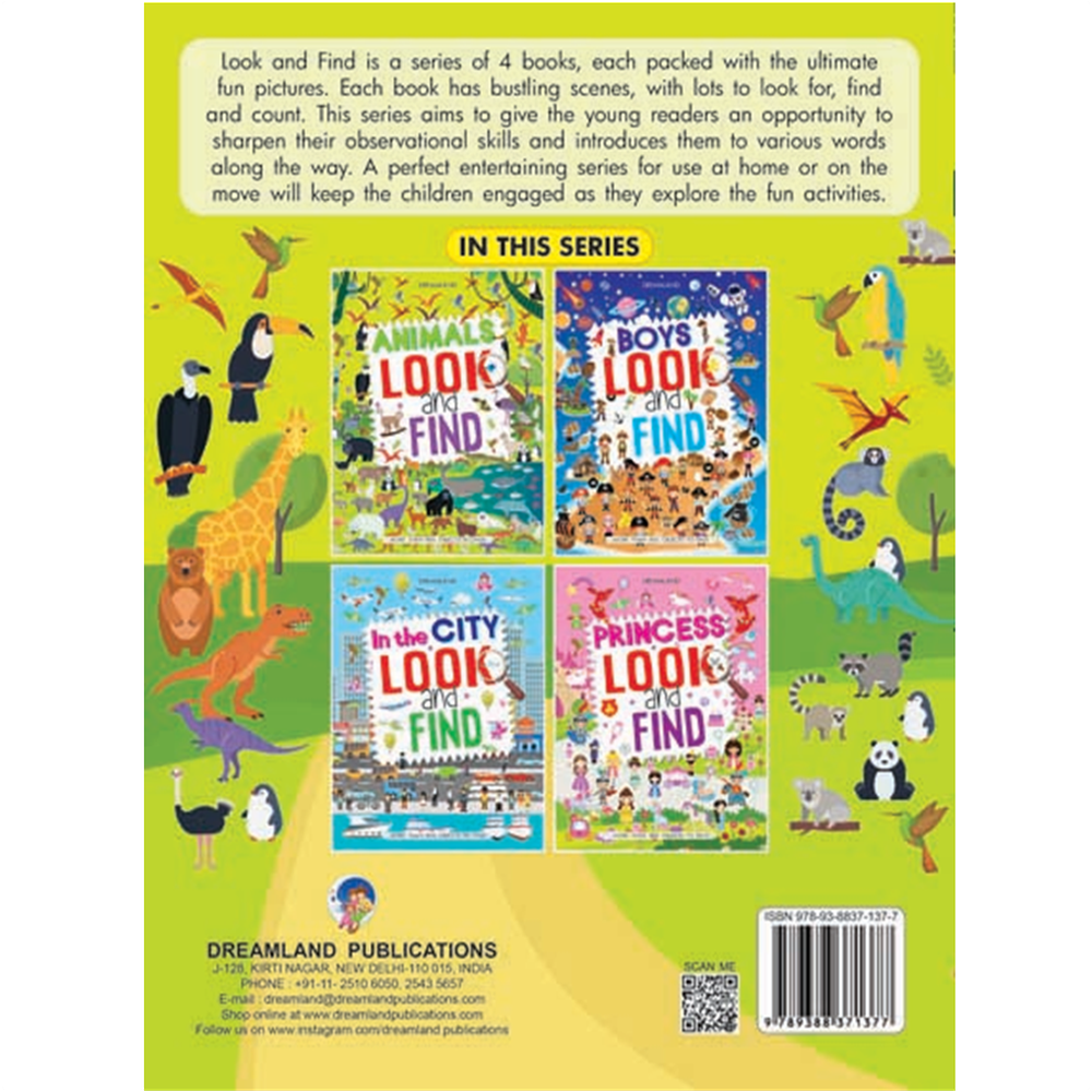 Look and Find - Animals (Back)