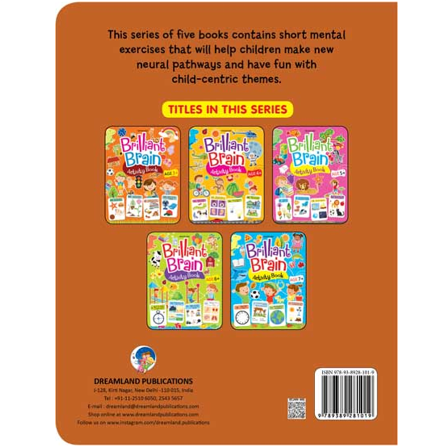 Brilliant Brain Activity Book 3+