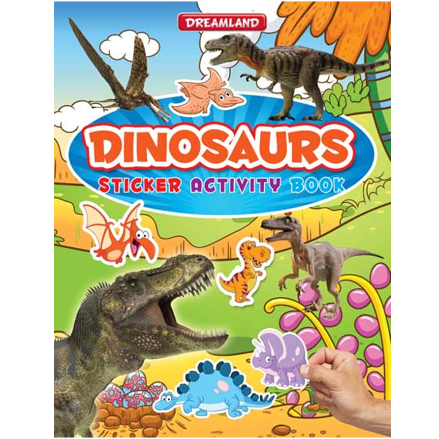 Sticker Activity Book - Dinosaurs