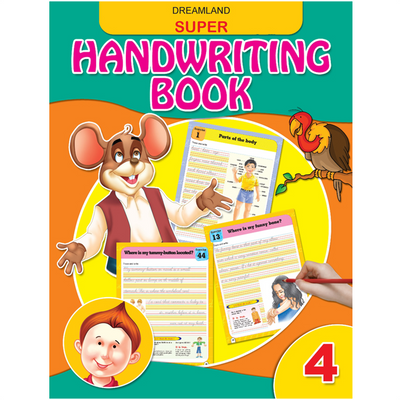 Super Hand Writing Book Part - 4