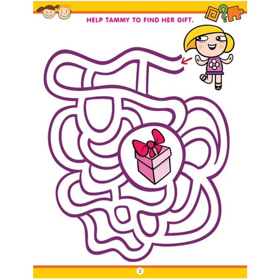 My Activity- Maze Activity Book