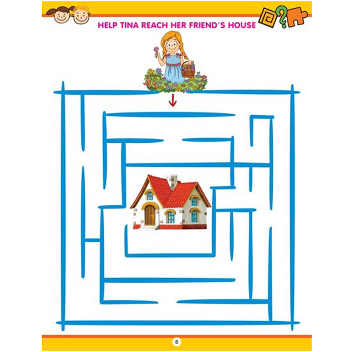 My Activity- Maze Activity Book