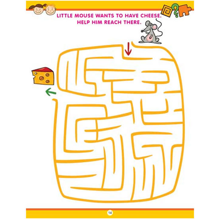 My Activity- Maze Activity Book