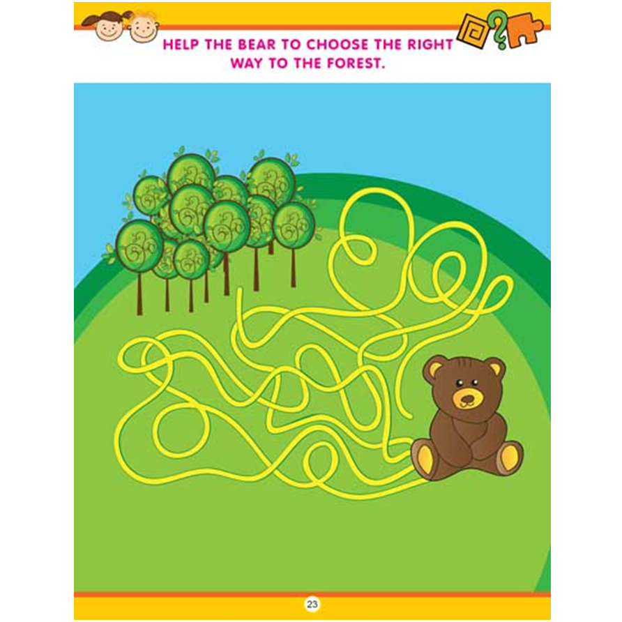 My Activity- Maze Activity Book