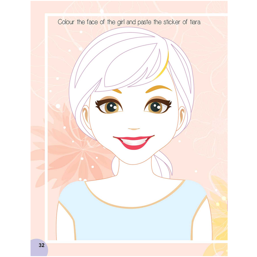 Nail Art and Hair Style- Create and Colour Your Own Nail Art with 150 Glitter Stickers