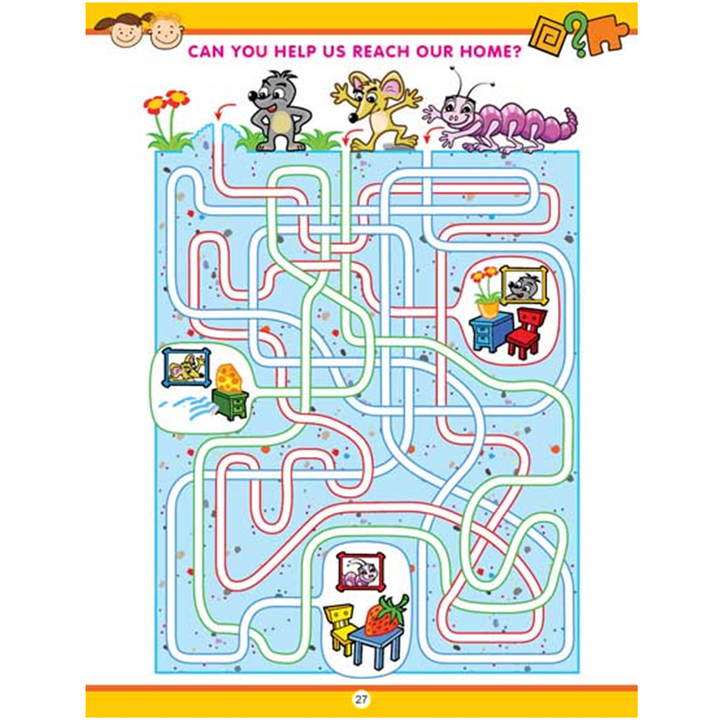 My Activity- Maze Activity Book