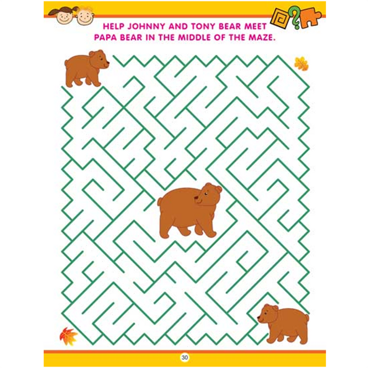 My Activity- Maze Activity Book