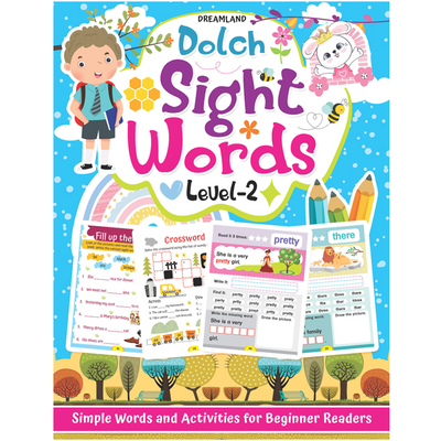 Dolch Sight Words Level 2- Simple Words and Activities for Beginner Readers