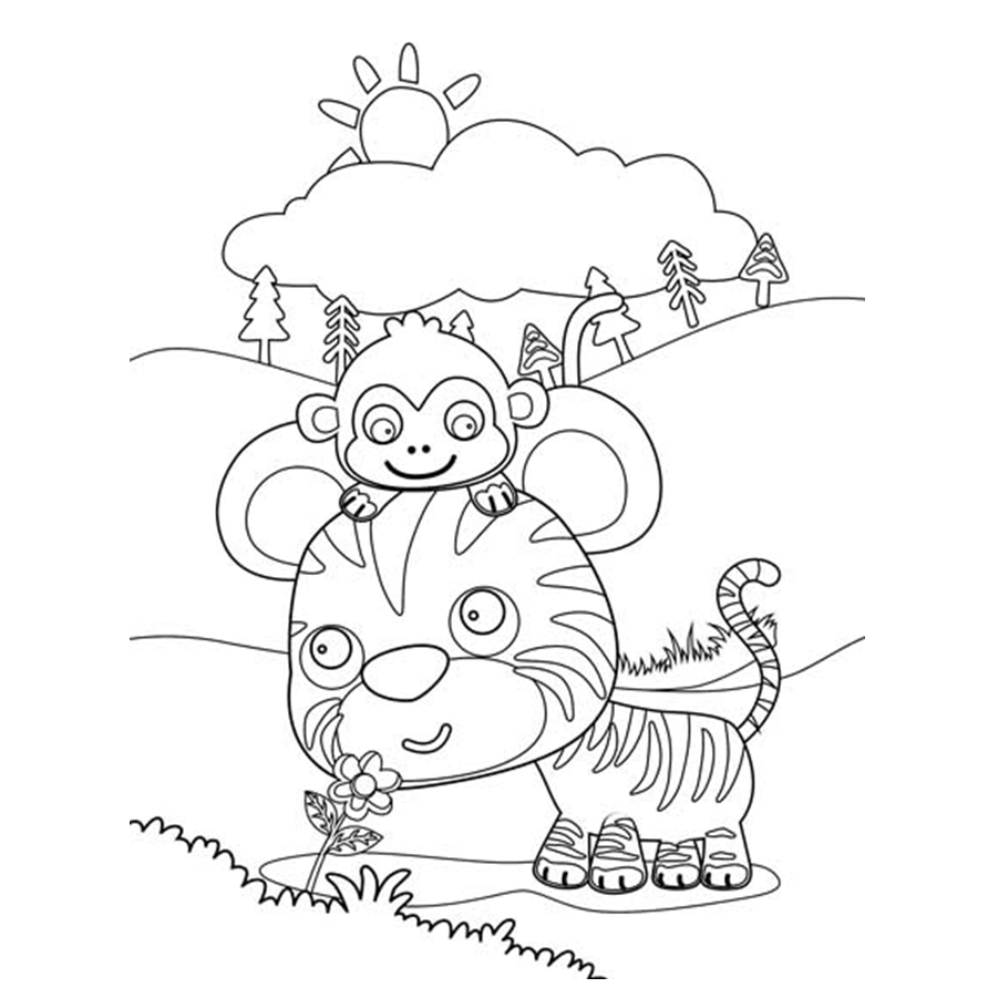 Funny Colouring Book Part - 4