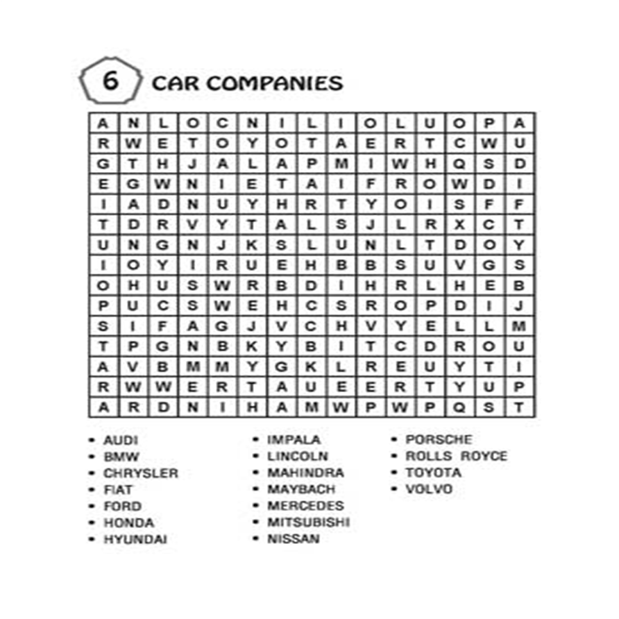 Super Word Search Part - 3 Activity Book