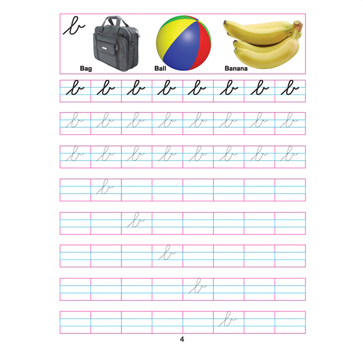 Cursive Writing Book (Small Letters) Part B