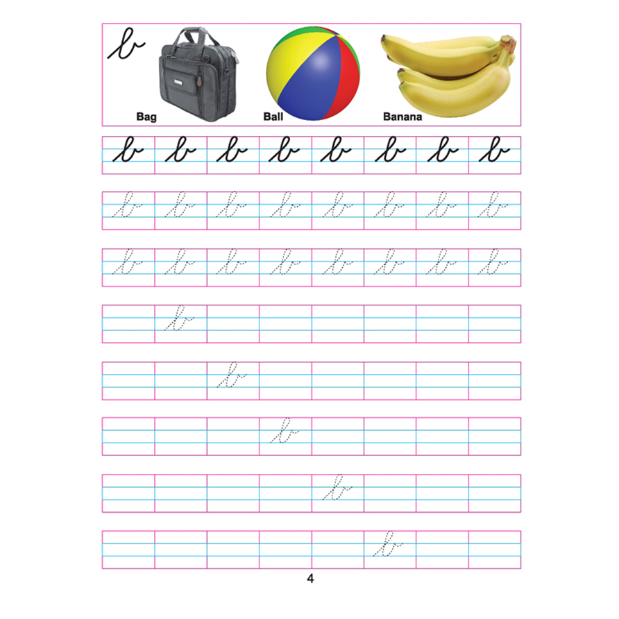 Cursive Writing Book (Small Letters) Part B