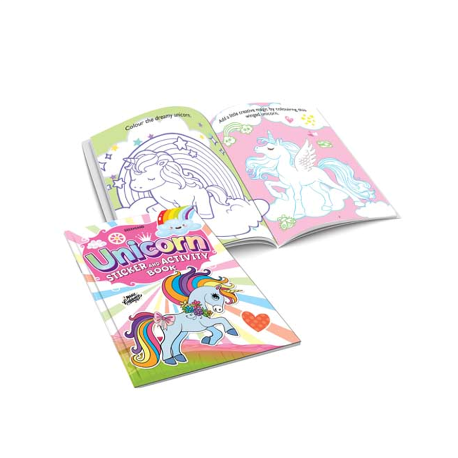 My Magical Unicorn Sticker and Activity Book for Children Age 3 - 8 Years - With Bright Stickers to Decorate