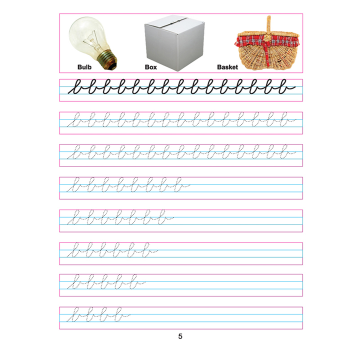 Cursive Writing Book (Small Letters) Part B