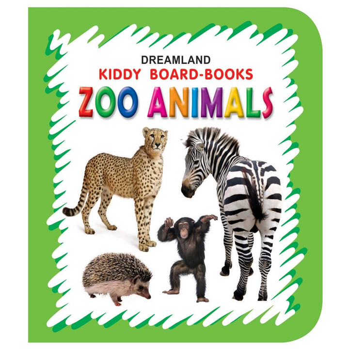 Kiddy Board Book - Zoo Animals