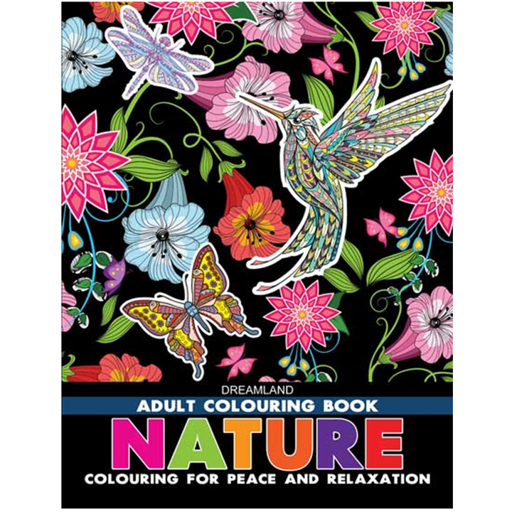 Nature- Colouring Book for Adults