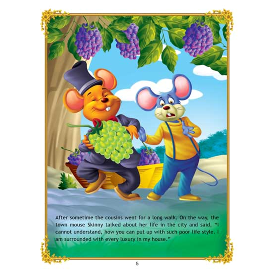 The Town Mouse and the Country Mouse - Story Book