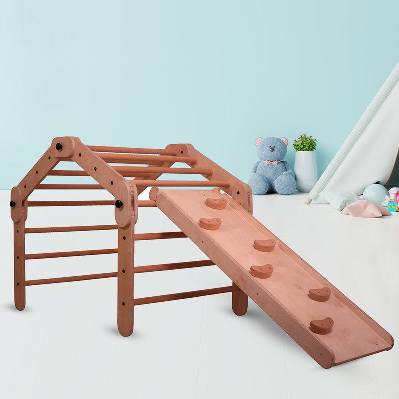 6-in-1 Wooden Pikler Casa (COD Not Available)