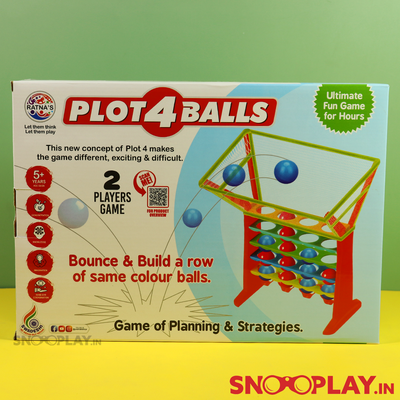 Plot 4 Balls (Bounce & Build) - Active Play
