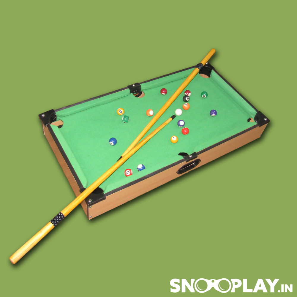 Billiards Pool Table For Kids Online India Best Price - Snooplay.in