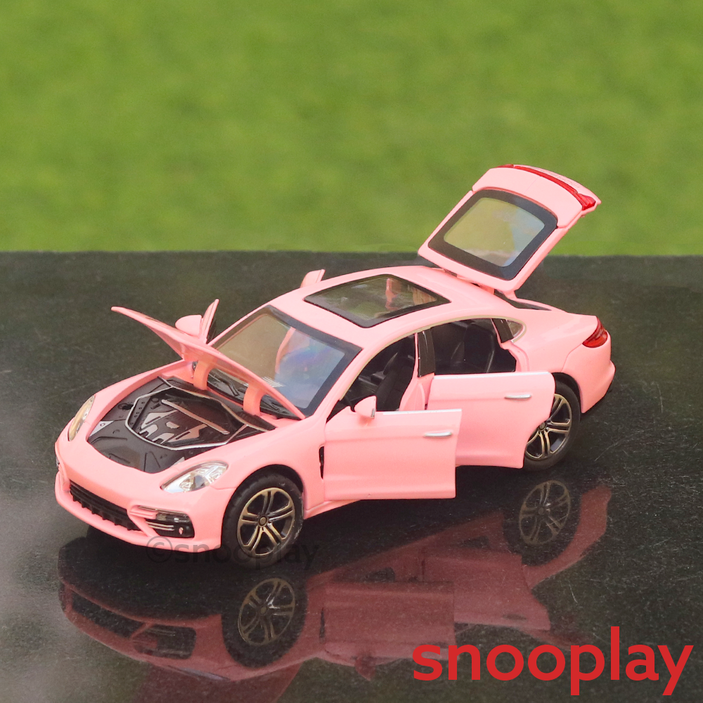 Diecast resembling Porsche (3238) Scale Model Car with Light & Sound (1:32 Scale)