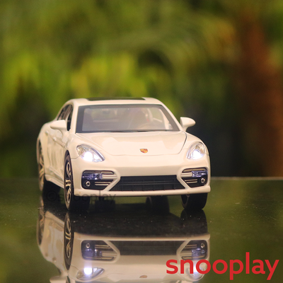 Diecast resembling Porsche (3238) Scale Model Car with Light & Sound (1:32 Scale)