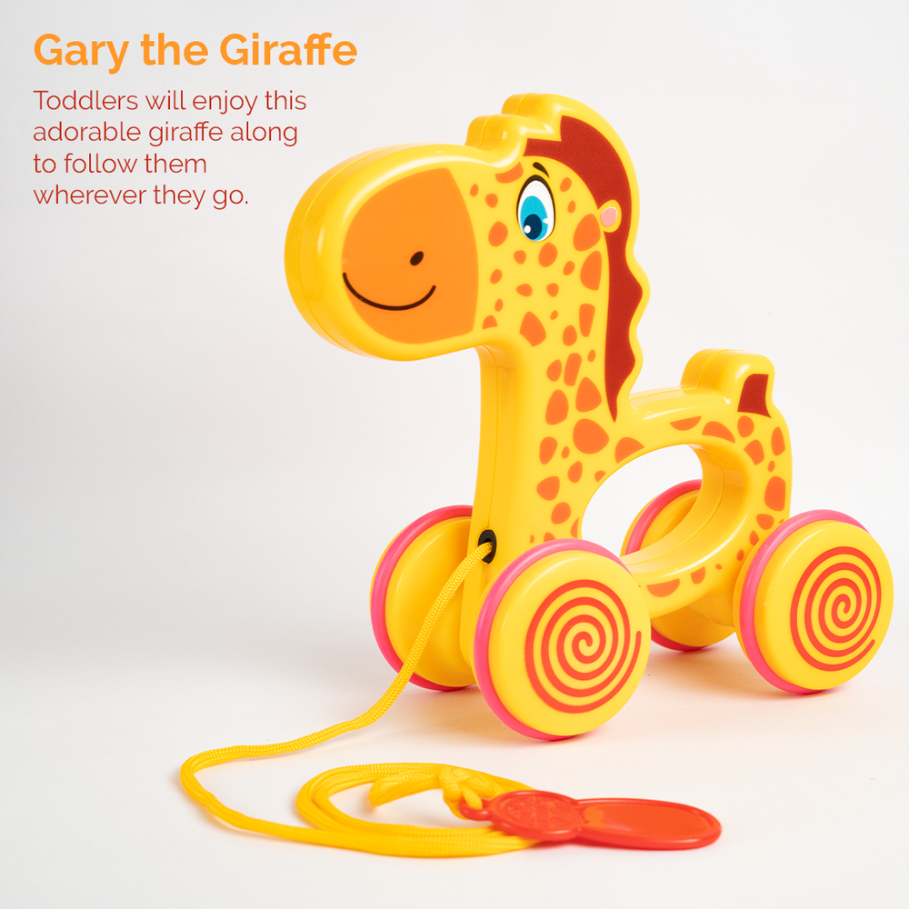 Gary The Giraffe Pull Along