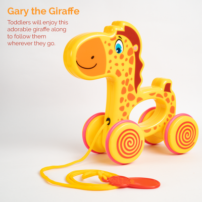Pull Along Garry the Giraffe a Perfect Walking Companion for Toddlers
