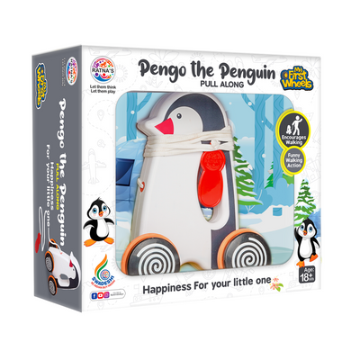 Pengo the Penguin Pull Along Toy