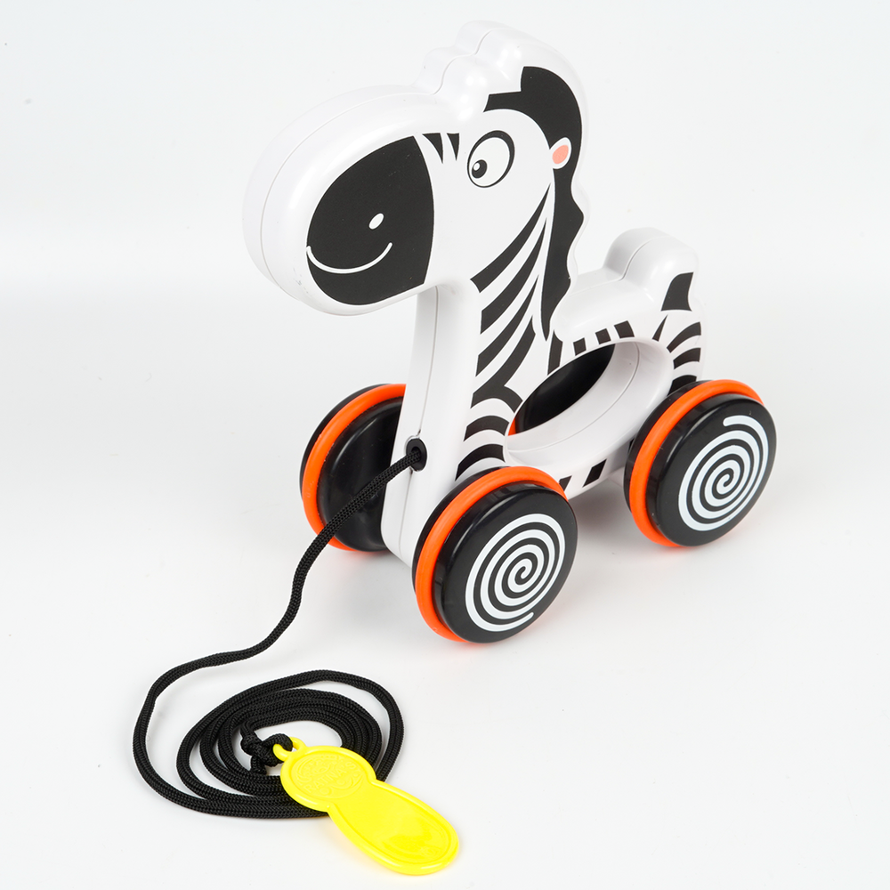 Zippy the Zebra Pull Along Toy