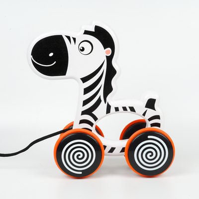 Zippy the Zebra Pull Along Toy