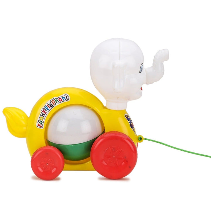 Pulling Toy (Manual Operated) - Funny Elephant