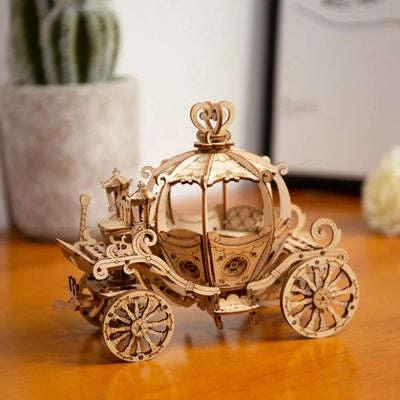 Pumpkin Cart (182 Pcs) 3D Puzzle