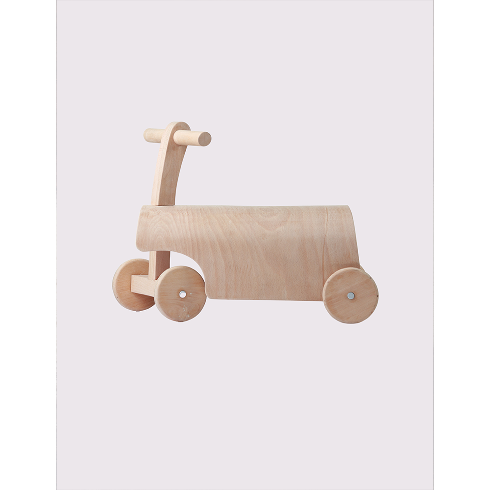 Wooden Push Scooter for Kids